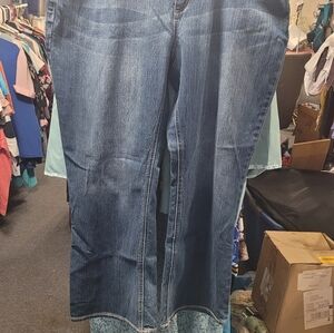 Maurices Dark Blue Straight Leg Jeans